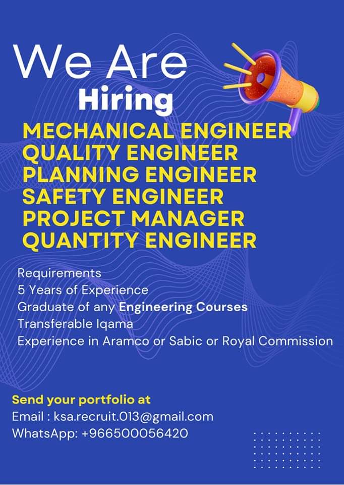 Engineering job vacancy hotsell
